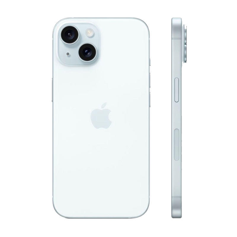 Смартфон Apple iPhone 15 128 ГБ голубой (1sim + eSim)