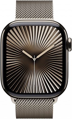 Ремешок Apple «Миланская петля» 46 мм, бежевый, M/L