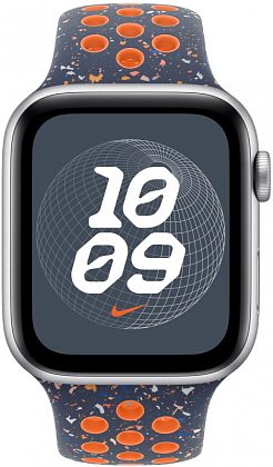 Ремешок Apple 46 мм Nike Sport Band, цвета «синее пламя», размер M/L