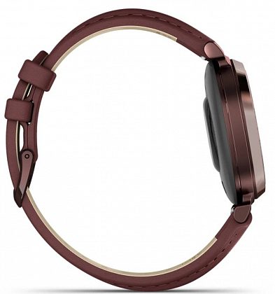 Garmin Lily 2 Classic 35мм Бронзовые с кожаным ремешком