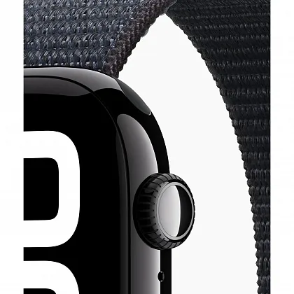 Смарт-часы Apple Watch Series 10 46mm Jet Black Aluminium Case with Ink Sport Loop, размер Regular