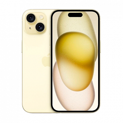 Смартфон Apple iPhone 15 128 ГБ, чёрный (1sim + eSim)