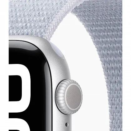 Смарт-часы Apple Watch Series 10 42mm Silver Aluminium Case with Blue Cloud Sport Loop, размер Regular