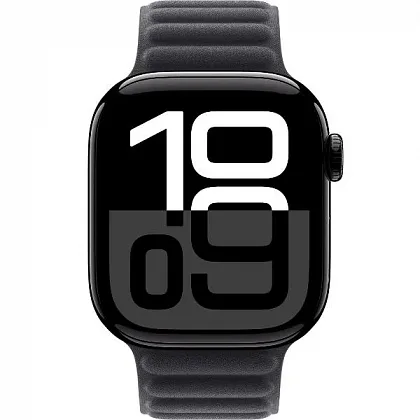 Смарт-часы Apple Watch Series 10 42mm Jet Black Aluminum Case with Black Magnetic Link, размер S/M