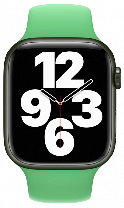 Спортивный ремешок Apple Watch 41 мм зеленый