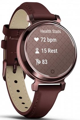 Garmin Lily 2 Classic 35мм Бронзовые с кожаным ремешком