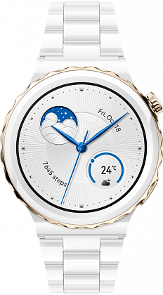 HUAWEI Watch GT 3 Pro керамический ремешок Белые (Frg-B19T)