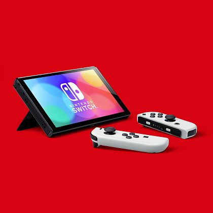 Игровая приставка Nintendo Switch OLED Model 64 ГБ, белый