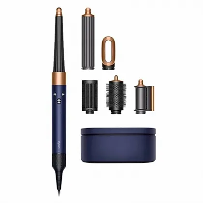 Стайлер Dyson Airwrap i.d. Complete Long HS08 синий, оранжевый (подарочный кейс для хранения)