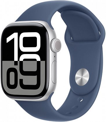 Ремешок Apple Sport Band 42 мм, «деним», S/M