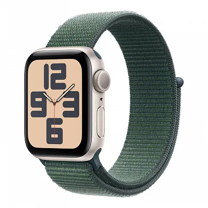 Apple Watch SE (2024) 40mm GPS Midnight Aluminium Case Midnight Sport Band (Темная ночь) S/M