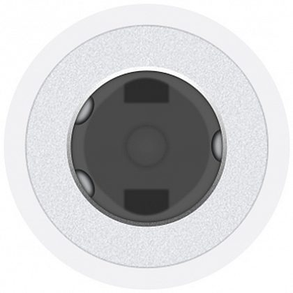 Адаптер Apple Lightning/выход 3,5 мм для наушников, белый