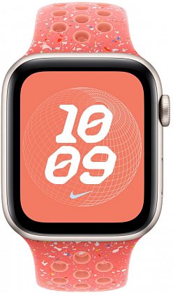 Ремешок Apple 46 мм Nike Sport Band, цвета «волшебная искра/нежная заря», размер M/L