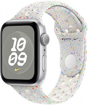 Ремешок Apple 46 мм Nike Sport Band, цвета «чистая платина», размер M/L