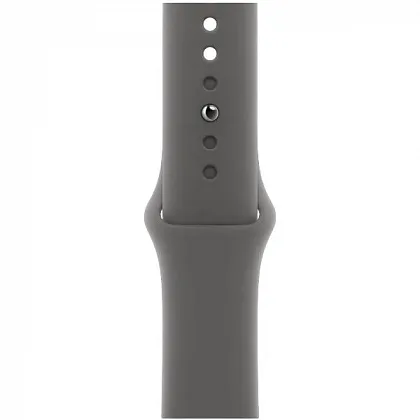Смарт-часы Apple Watch Series 10 42mm Jet Black Aluminum Case with Stone Gray Sport Band, размер M/L