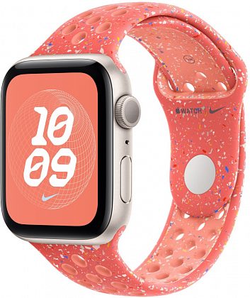 Ремешок Apple 46 мм Nike Sport Band, цвета «волшебная искра/нежная заря», размер M/L