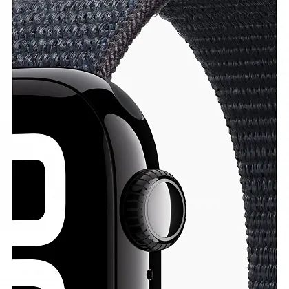 Смарт-часы Apple Watch Series 10 42mm Jet Black Aluminium Case with Ink Sport Loop, размер Regular